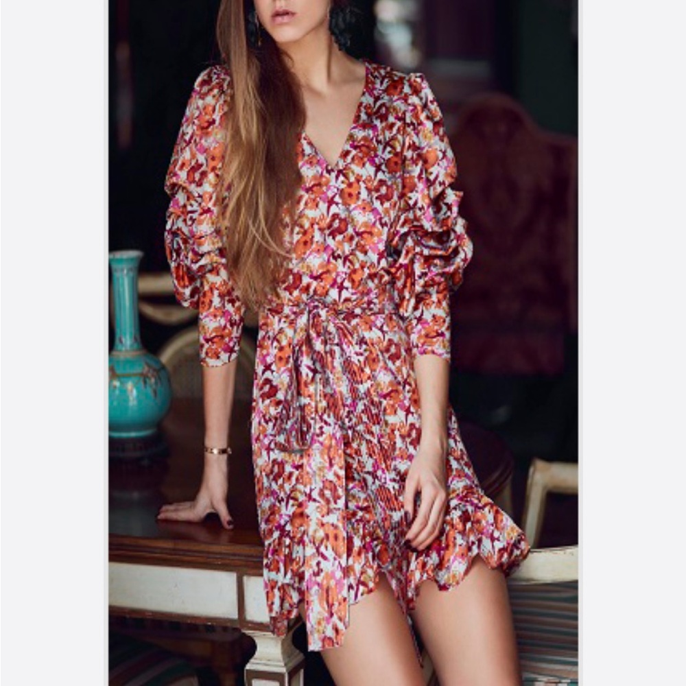 Stella & Amelia Amada Short Floral Dress